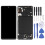 (Black) Schermo LCD Super AMOLED per Galaxy A71 Digitizer assemblaggio completo con cornice (nero) 2