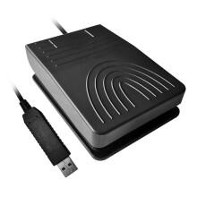 USB Foot  Keyboard Pedal USB Foot Pedal Control High Sensitivity Single Control Foot Pedal for PC Computer Office