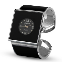 Quarz-Armbanduhr mit quadratischem Zifferblatt für Damen