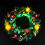 Weihnachtskranz-Bausteine mit LED-Lichtern – Winterliche Weihnachtsdekoration mit Beleuchtung 1