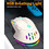 Maus Wireless Gaming Ergonomische Laptop-Gaming-Maus Schwarz 3