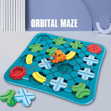 Deti objavujú bludisko, predškolská hračka, puzzle, hračka pre rané kognitívne aktivity