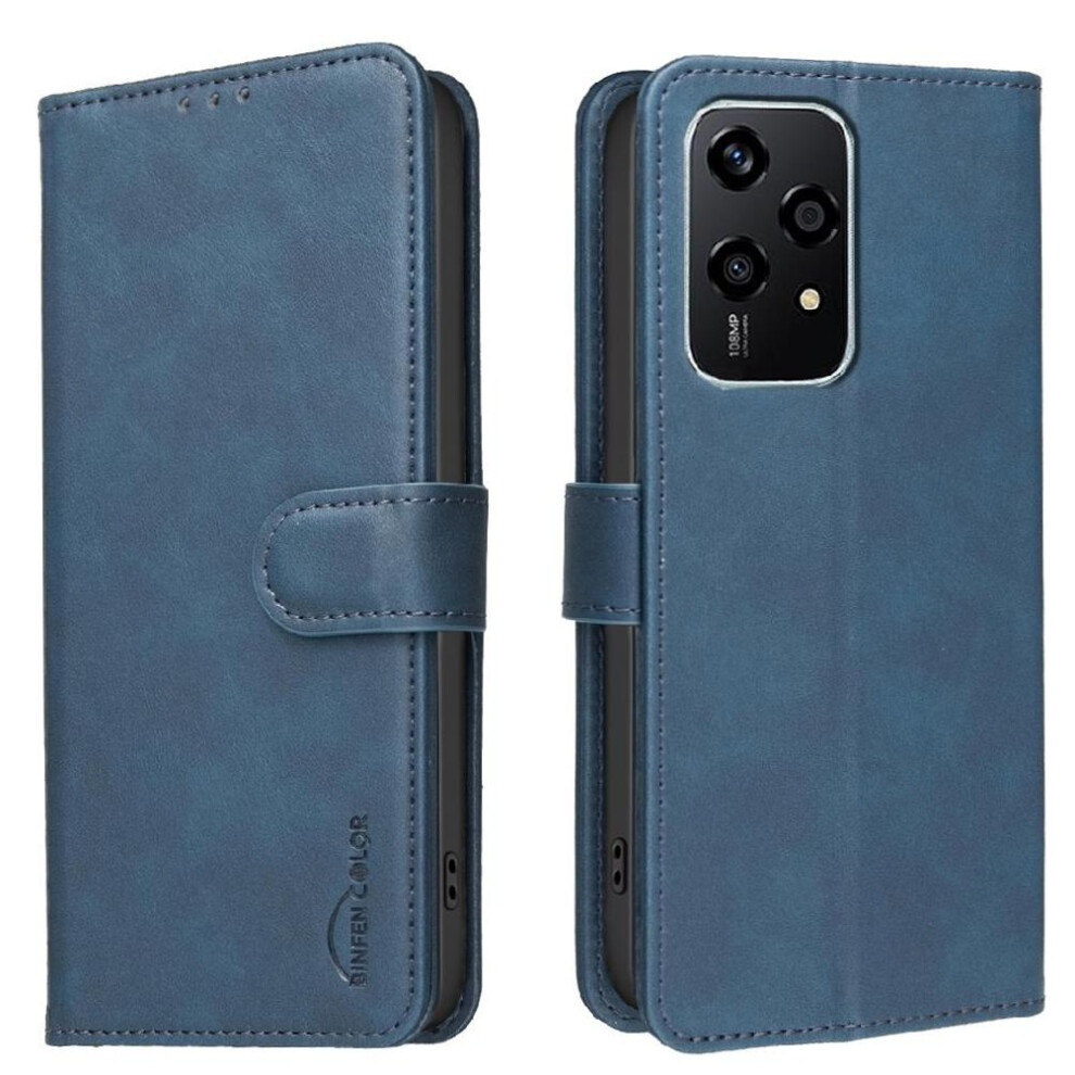 Wallet Case For Honor 200 Lite - Kickstand, Rfid Blocking, 3 Card Slots, Shockproof Tpu, Magnetic All Round Shockproof Convenient Kickstand Drop 764563373840
