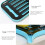 Plastic Dish Drainer Dryer Tray Large Sink Drying Rack Worktop Drain Rack Kitchen Water Filter Tray-White 1