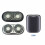 Compatible Head Compatible Xiaomi S200 Electric Shaver, Double-Ring Floating Blade Assembly (Silver). silvery 2