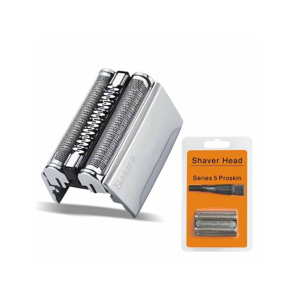 Silver Compatible Heads Are Compatible With Braun Series 5 Shavers 5020S / 5030S / 5145S / 5147S (52S ). 52S