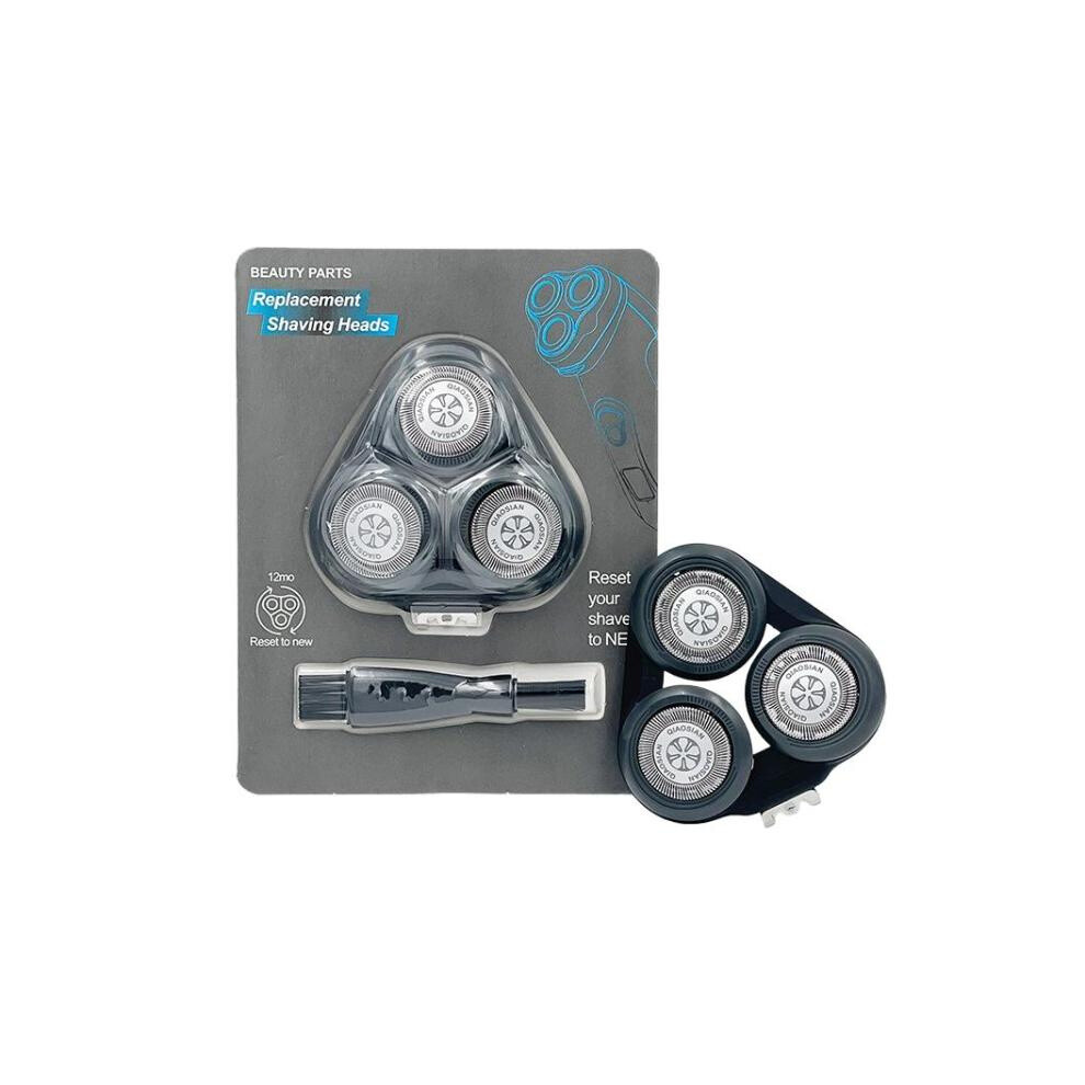 Black Compatible Heads Compatible Philips S5000 Series Shavers, S5050, S5080, Sh30, Sh50 (Black).