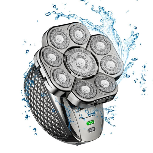 Compatible Single-Unit 9-Blade Multi-Functional Usb Shaver, Fully Washable Men'S Hair Clipper Single Machine