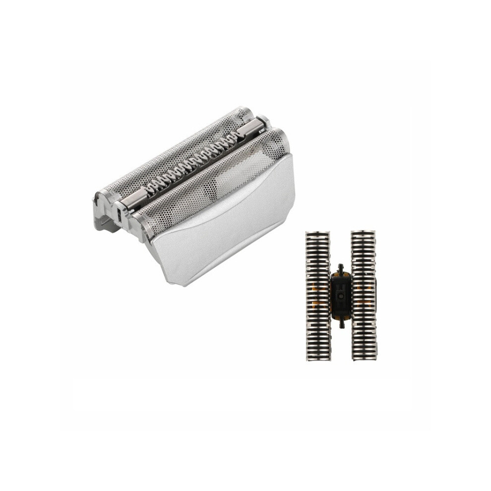 Electric Shaver Foil And Blade Combination Suitable Compatible Braun 51S / 8000 / 8998 / 8595 / 8590 / 5643, Specifications: Foil + Shaver Head.
