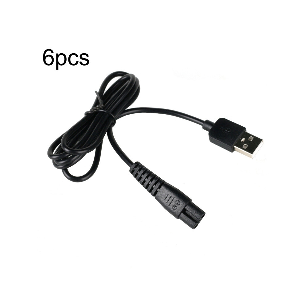 Charger Compatible Xiaomi Mijia Mjtxd01Sks 3-Blade Shaver, Specifications: 6 Usb Cables 6pcs USB Cable