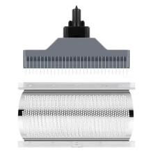 Cuchilla + Poste de conexión + Cubierta de cuchilla Compatible con afeitadoras recíprocas Flyco Fs625 Fs626 Fs628 Fs629 Lámina + Cuchillas