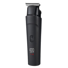 Tondeuse à cheveux/rasoir électrique rechargeable compatible avec la maison (Phantom Black) Noir