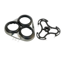 Piezas compatibles: Tapa del cabezal y mango de la afeitadora Flyco FS905. Cubierta de cuchillas y soporte para la afeitadora Flyco FS905.