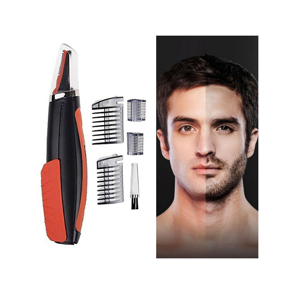 Multi-Functional Electric Shaver Trimmer Compatible Men'S Facial Beard, Hair, And Eyebrows