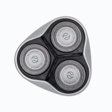 TĂŞtes compatibles avec les rasoirs Philips YQ6008/YQ6108/YQ6188/HQ6675/HQ6920 (argent).