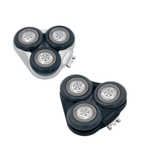 Συμβατές κεφαλές ξυρίσματος Philips σειράς S5000, S5050, S5080, Sh30, Sh50 (Μαύρο). Μαύρο. 1
