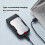 Rasoir électrique à piston compatible, rechargeable (noir/or) Noir Or 6