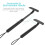 Compatible Xpreen Xpre034 Men'S Retractable Back Shaver With Hanging Strap (Color: Black) XPRE034 7