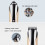 Tondeuse à cheveux électrique multifonctionnelle Shinon 6 en 1 compatible (version USB (dorée)) USB (dorée) 5