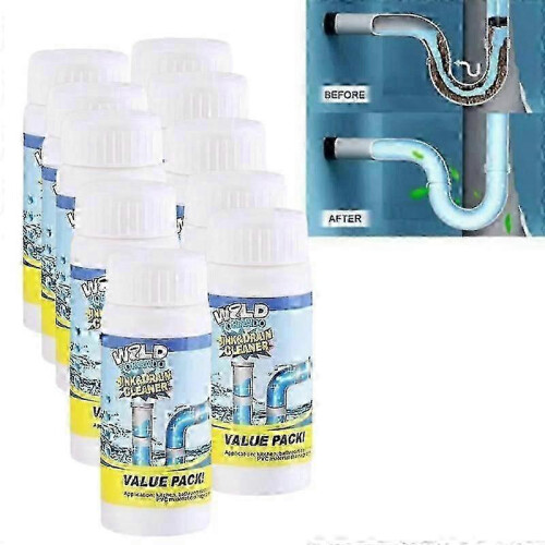 (10pcs) Wild Tornado Sink & Drain Cleaner - Powerful Unclogging Action