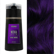 Nova Hair Dye Shampoo, Nova Hair Instant Dye Shampoo,Hair Color Shampoo for HairPurple