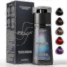 Hair Dye Shampoo,Polar Hair Dye Shampoo, Polar Haircare Instant Dye Shampoo, Natural Hair Color Shampoo for Gray Hair Coverage, Suitable for Women & M