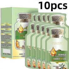 10pcs Natural Plant Hair Dye Bubble New Botanical Based for Grey Hair Color Bubble Dye