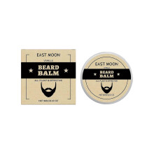 East Moon Men's Herbal Beard Care Balm Nourishing Beard Moisturizing, Softening, Shiny And Hydrating Balm