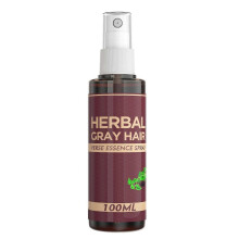 (Bagged) Herbal Grey Hair Spray Quick Effect Gentle Natural Herbal Remove Grey Hair