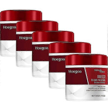 (5pcs) 1-5x Color Depositing Red Hair Mask Color Boosting Conditioner, Hydrates and Enhances Red Tones for Color-Treated Hair