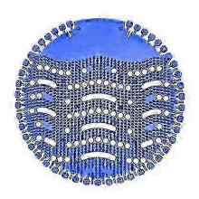 (blue) 10 Pack Fragrant Fresh Urinal Screen Deodorizer, Urinal Mats Deodorizer Fresh Pads For Toilet, Bathroom, Restaurants, Offices, Schools, Hotels