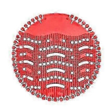 (red) 10 Pack Fragrant Fresh Urinal Screen Deodorizer, Urinal Mats Deodorizer Fresh Pads For Toilet, Bathroom, Restaurants, Offices, Schools, Hotels