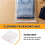 100x A3 package Bag 45x32cm Clear Resealable Plastic Self Seal Adhesive 2