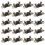 20Pieces Soft Silicone Crabs Lures Set With Flexible-Brown 1