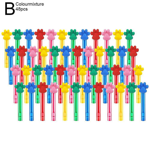 (48pcs) 24/48PCS Paw Print Bubble Wands for Kids