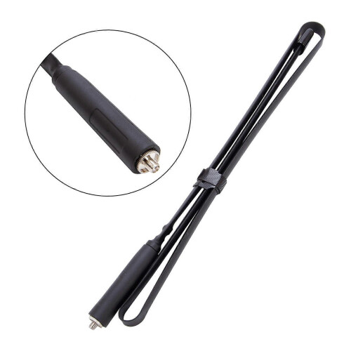 Tactical-Κεραία για UV-9R PLUS Walkie Διπλής Ζώνης VHF UHF Πτυσσόμενες Κεραίες 108cm 1