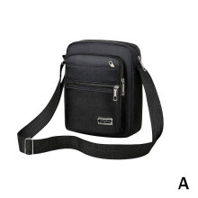 (A) Shoulder bag messenger bag nylon fabric