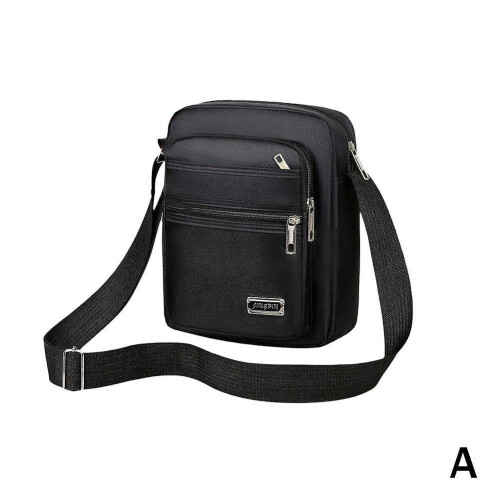 (A) Shoulder bag messenger bag nylon fabric