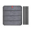 (Gray) Rv Window Shade Skylight Cover Shade Foldable Rv Vent Sun Shade 1