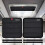 (Black) Rv Window Shade Skylight Cover Shade Foldable Rv Vent Sun Shade 5