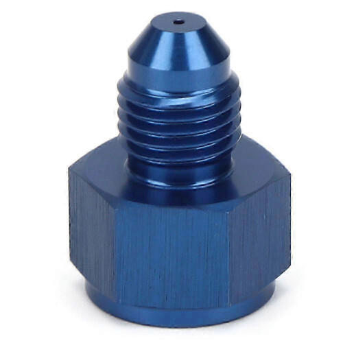 Metal 4AN Inline Olieindløbsbegrænser Lige Fitting 4AN Han til 4AN Hun 0,035 tommer 2