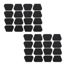 Antislip siliconen gitaarplectrumstickers-Zwart