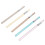 5Pcs Reusable Everlasting Inkless Pencils Transparent Grip Office Use 1