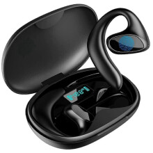 Talkbuds Translator, Qinux Talkbuds, Translator Earphones with Bluetooth and App (Black)