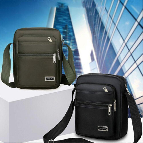 (A) Shoulder bag messenger bag nylon fabric 2