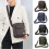 (A) Shoulder bag messenger bag nylon fabric 4