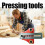 Thin Rip Jig, Table Saw Jig Guide, Adjustable Narrow Strip Repetitive Cutting 2