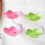 (purple) Soap Dish Flower Shape No Punching Wall Mounted Double Layer Drain 4