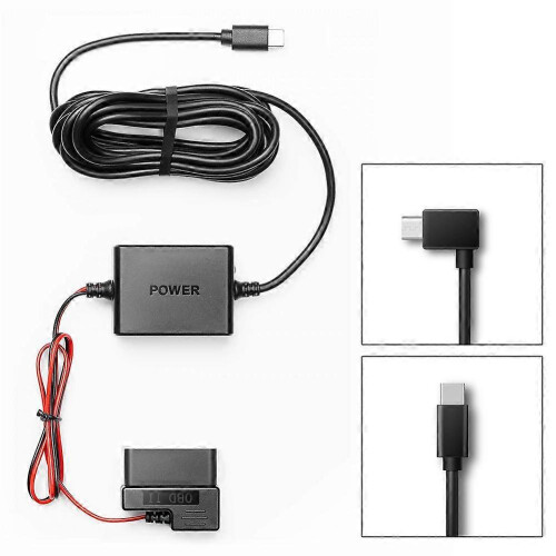 (USB) for 70mai obd- Hardwire Kit Parking Surveillance Cable 24 hours for 2