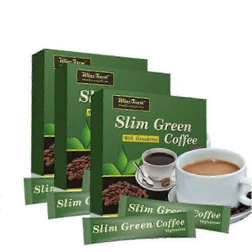 (54pcs) 18-54pcs Green Coffe Green Slim Coffee with Ganoderma Control Weight-Loss